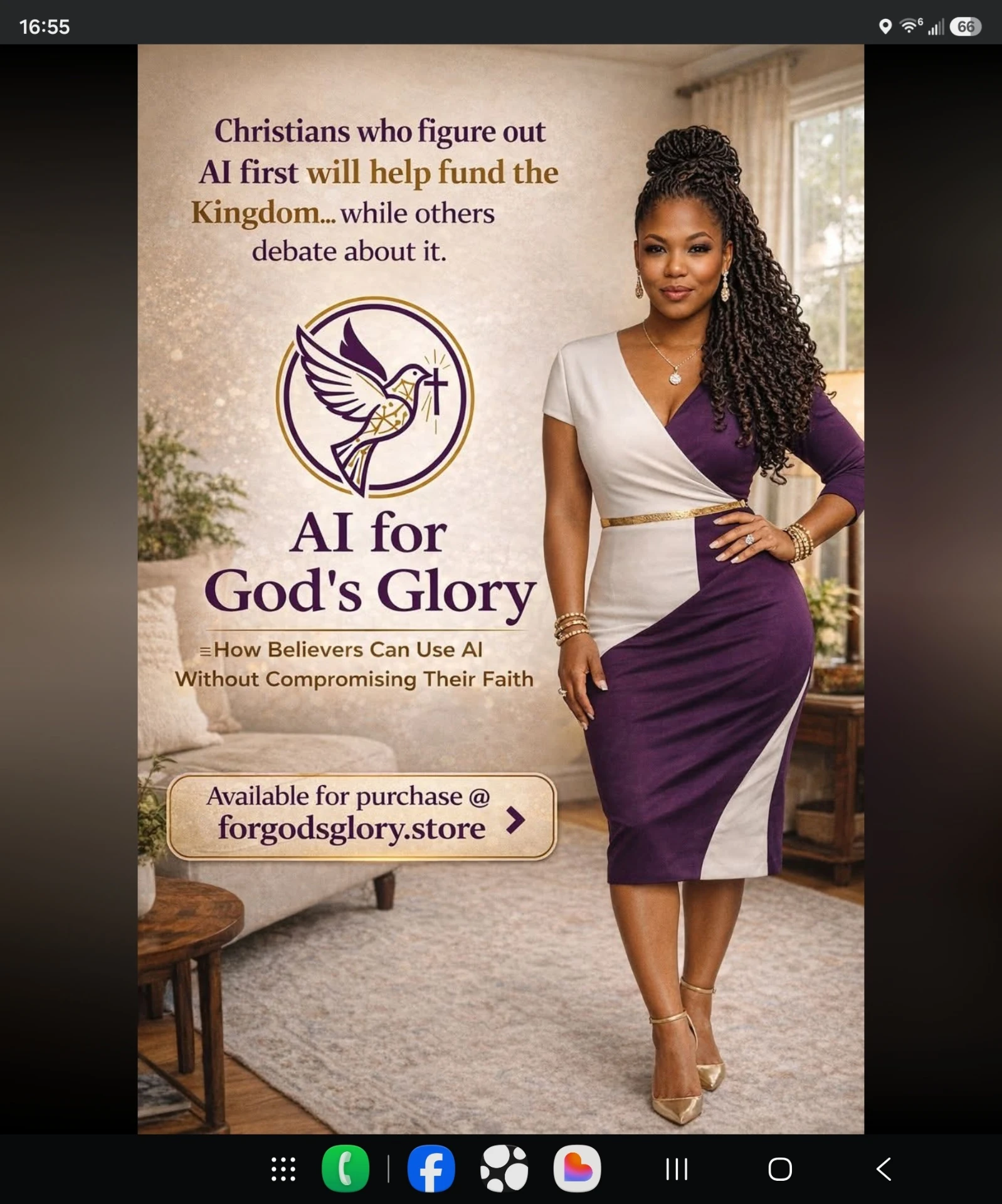 Book cover for AI for God's Glory