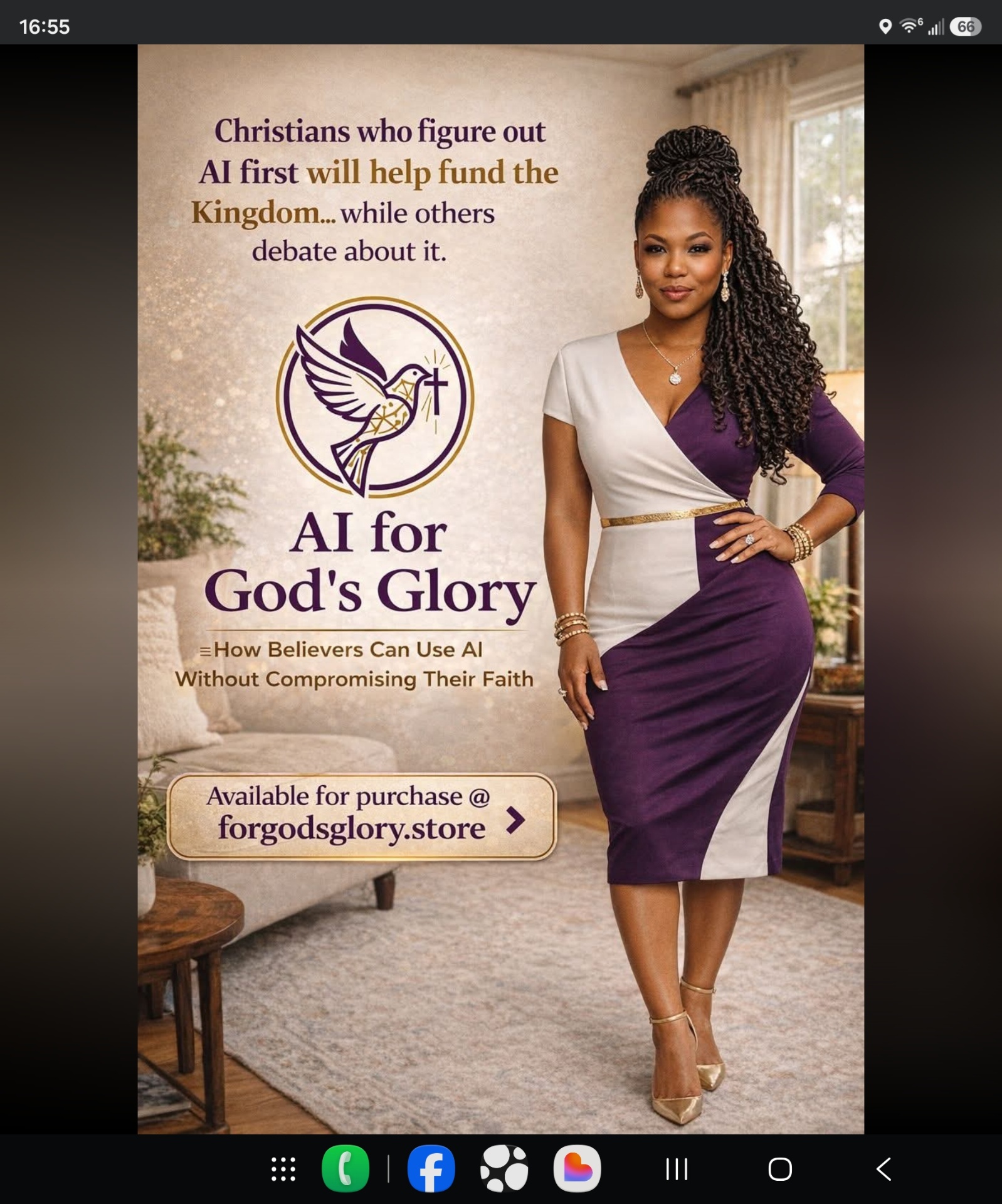 Book cover for AI for God's Glory
