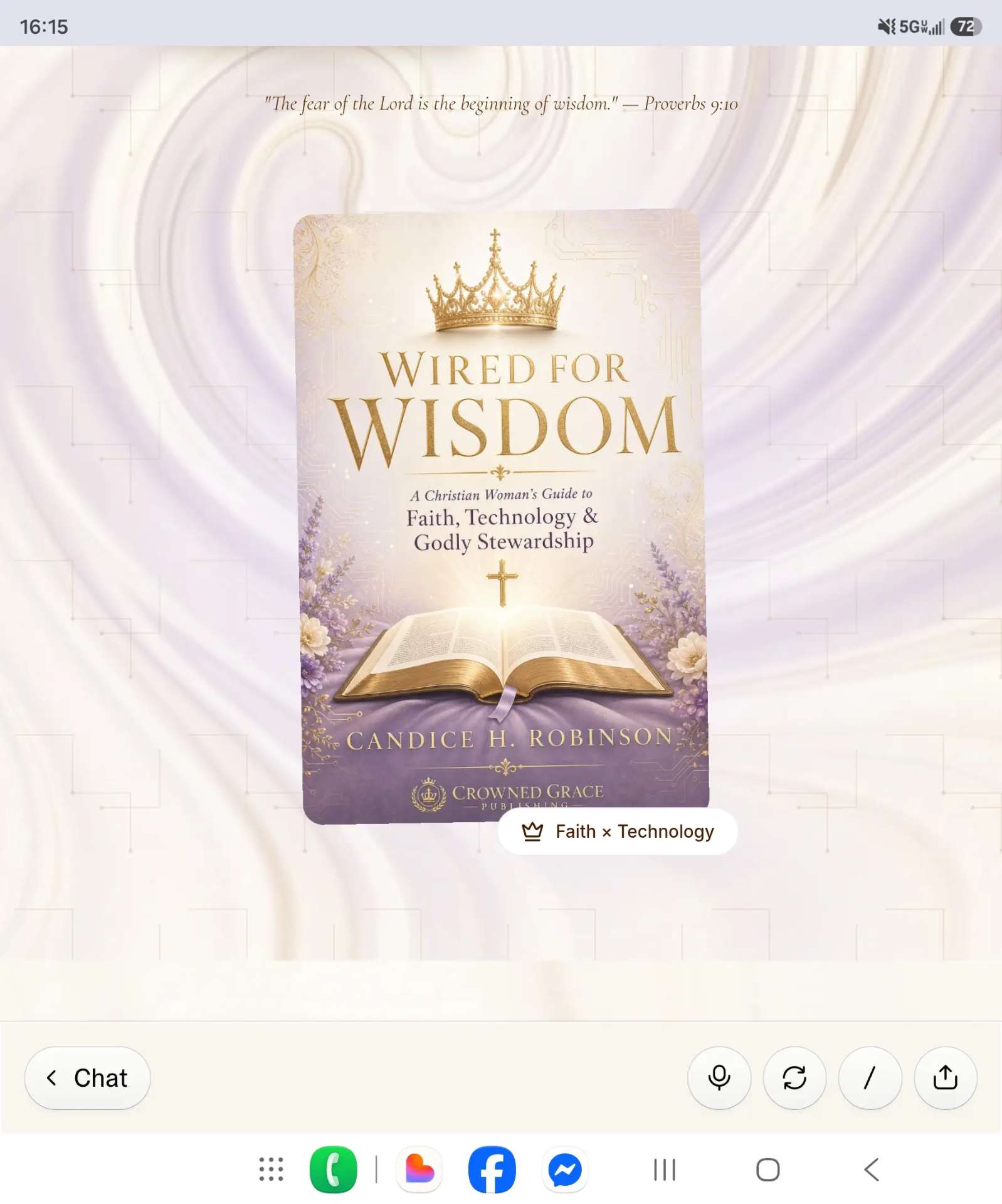 Book cover for Wired for Wisdom by Candice H. Robinson